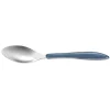 Cuillère à dessert Drop bleu acier < Gifi Outlet