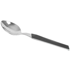Cuillère à dessert Furtif manche noir < Gifi New