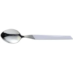 Cuillère à dessert Furtif manche blanc