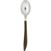 Cuillère à soupe L21cm acier manche gris < Gifi Online