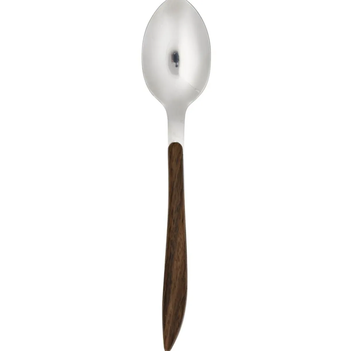 Cuillère à soupe L21cm acier manche gris < Gifi Online