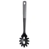 Cuillère à spaghetti en plastique noir et gris L.34,5cm