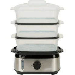 Cuiseur vapeur 3x3L avec minuteur < Gifi Clearance