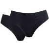 Culotte sans couture x2 nylon et élasthanne noir S/M/L/XL < Gifi Hot
