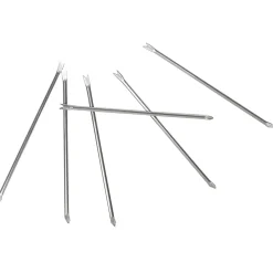 Curette à crabe en inox x6