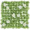 Dalle de gazon artificiel fleurs blanches < Gifi Online