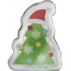 Déco fenêtre sticker gel lumineux sapin de Noël