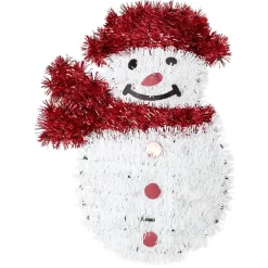 Décoration bonhomme de neige à poser H33cm < Gifi Clearance