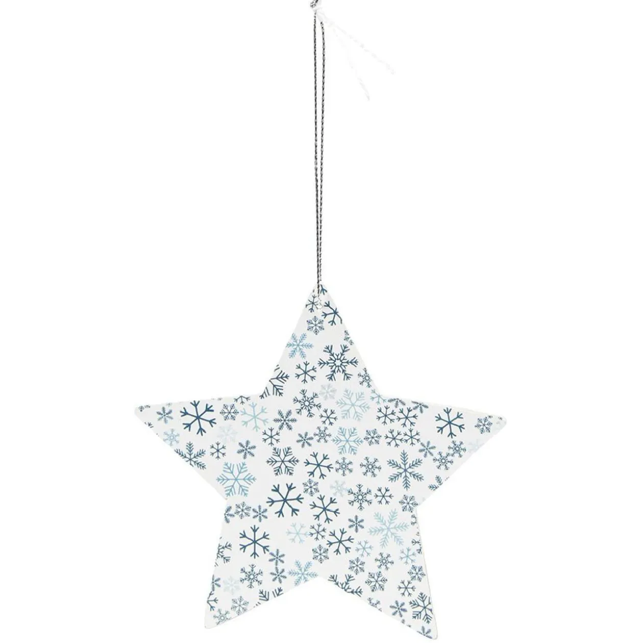Décoration de Noël en bois à suspendre L10x10 cm