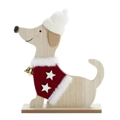 Décoration de Noël à poser animal bois 20x5xH33cm (2 modèles) < Gifi Sale