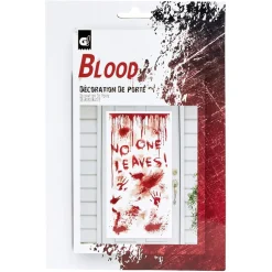 Décoration de porte Halloween effet ensanglanté < Gifi Outlet