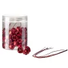 Décoration de table forme cloche rouge 65 pièces < Gifi Discount