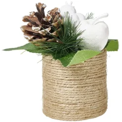 Décoration de table Noël sapin pot à poser < Gifi Outlet