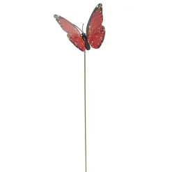 Décoration extérieure à planter H30cm en métal papillon coloré (3 modèles) < Gifi Outlet