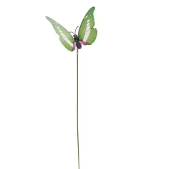 Décoration extérieure à planter H30cm en métal papillon coloré (3 modèles) < Gifi Outlet