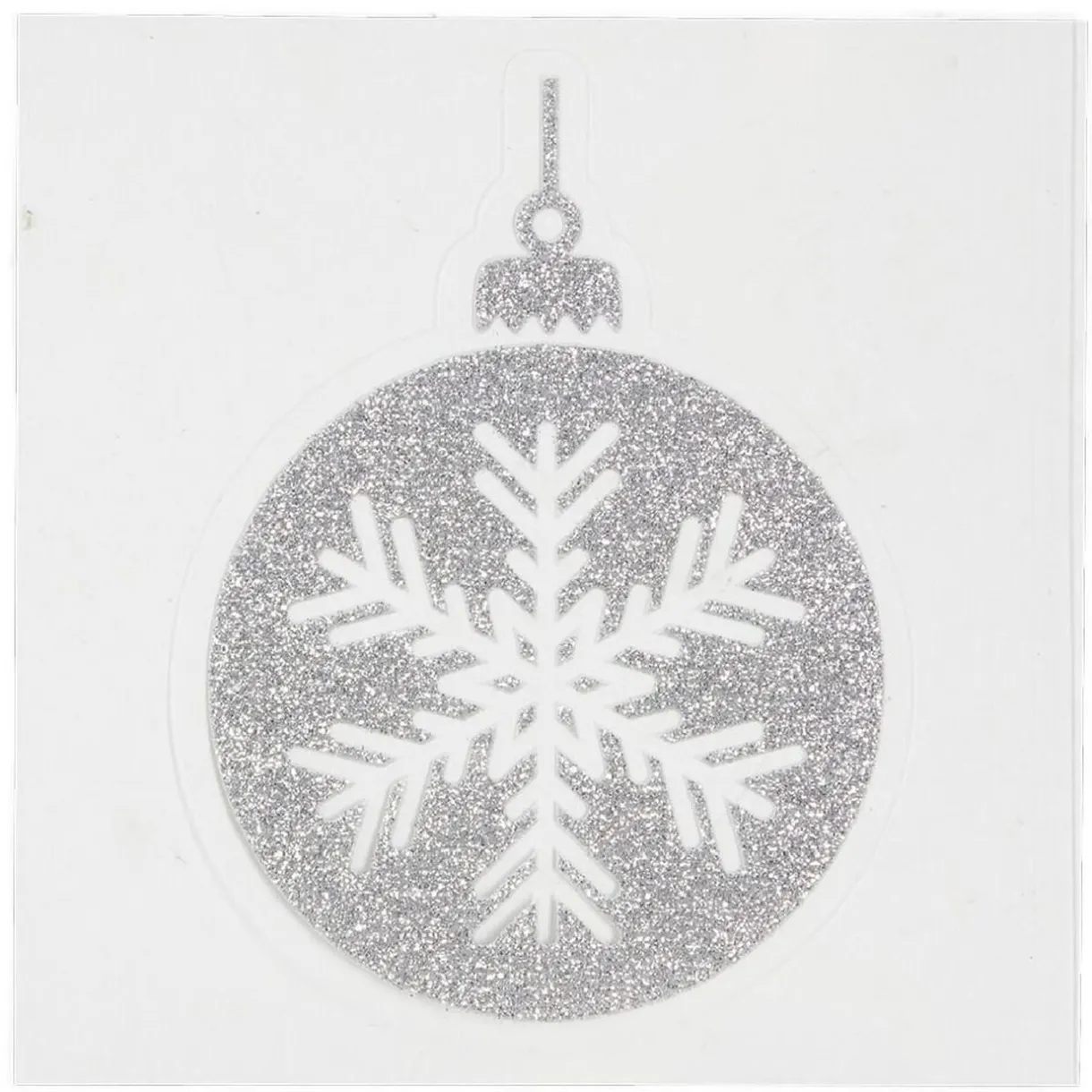 Décoration fenêtre et mur boule de Noël adhésive (6 modèles) < Gifi Hot