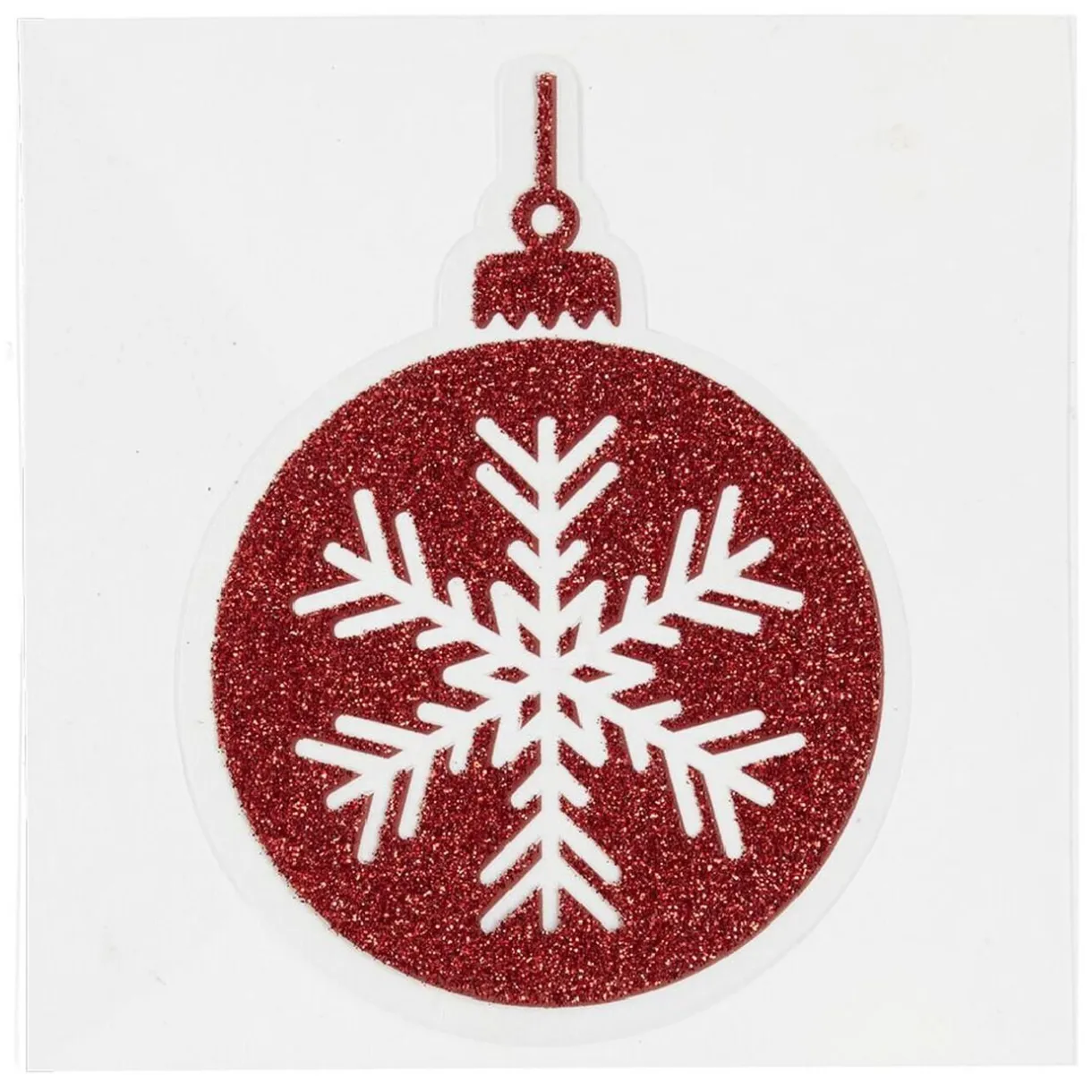 Décoration fenêtre et mur boule de Noël adhésive (6 modèles) < Gifi Hot
