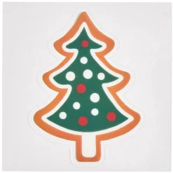Décoration fenêtre et mur Noël adhésive pain d'épices (3 modèles) < Gifi Clearance