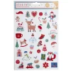 Décoration fenêtre Noël électrostatique personnages < Gifi Clearance