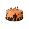 Décoration gâteau Halloween sorcière citrouille fantôme x5 < Gifi Outlet