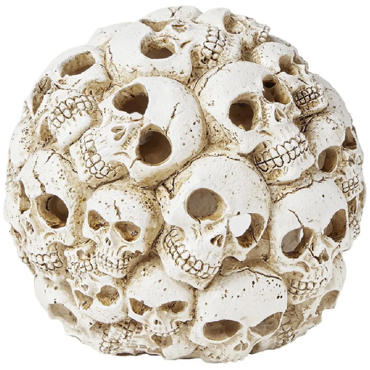 Décoration Halloween boule squelette LED