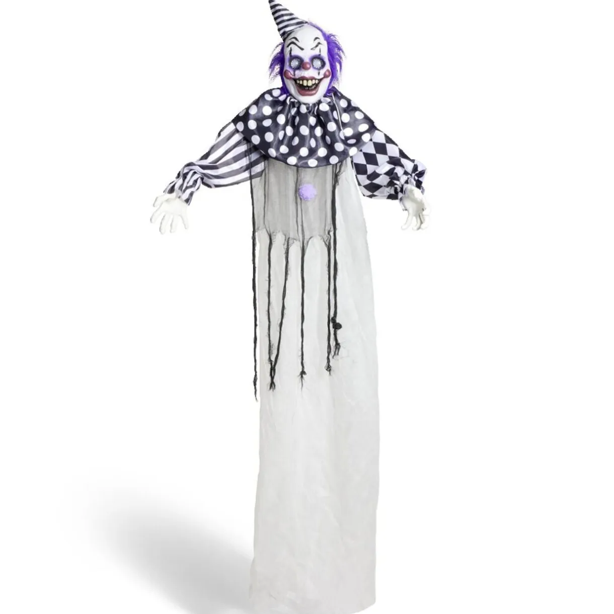 Décoration Halloween clown suspendu sonore et animé H180cm < Gifi Online