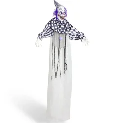 Décoration Halloween clown suspendu sonore et animé H180cm < Gifi Online