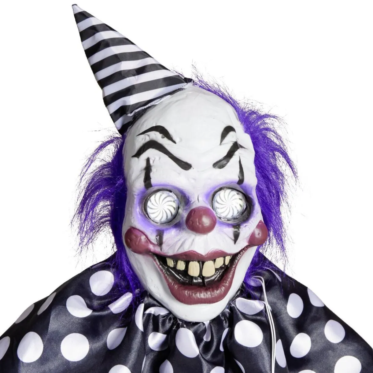 Décoration Halloween clown suspendu sonore et animé H180cm < Gifi Online