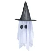 Décoration Halloween fantôme avec chapeau à suspendre Ø37xH85cm (2 modèles) < Gifi New