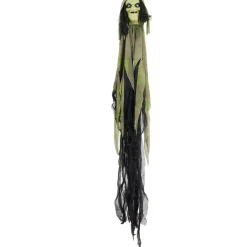 Décoration Halloween fantôme squelette à suspendre 160x190cm (2 modèles)