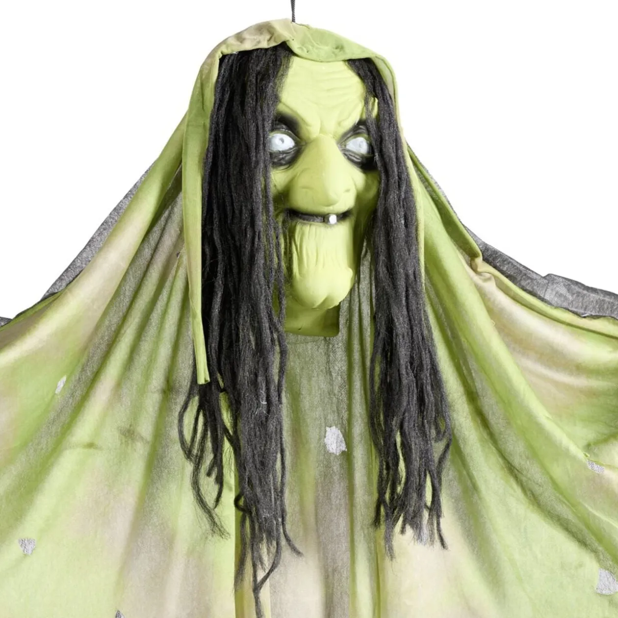 Décoration Halloween fantôme squelette à suspendre 160x190cm (2 modèles)