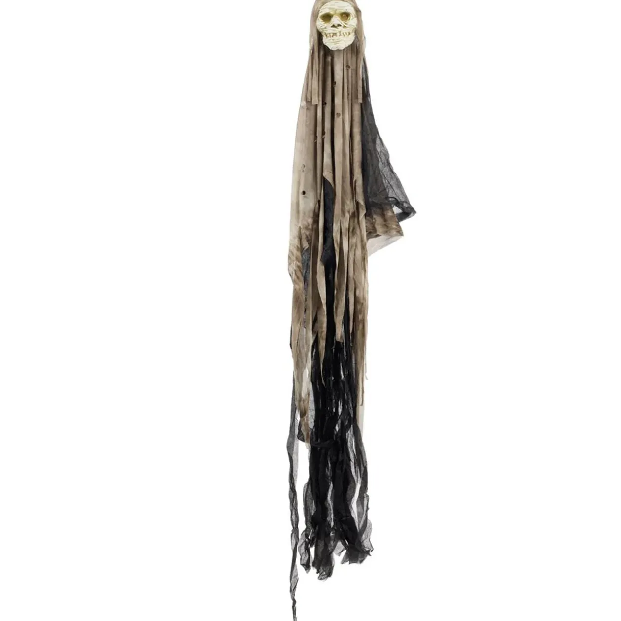 Décoration Halloween fantôme squelette à suspendre 160x190cm (2 modèles)