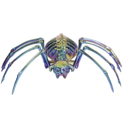 Décoration Halloween à poser Spirit araignée plastique iridescente 35x13xH20cm < Gifi Outlet