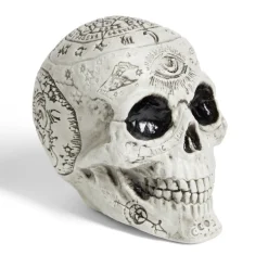 Décoration Halloween Spirit tête de mort à poser 15x11xH15cm < Gifi Online
