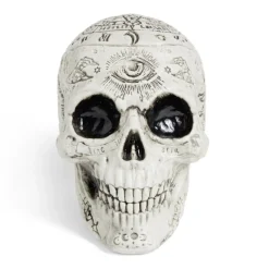 Décoration Halloween Spirit tête de mort à poser 15x11xH15cm < Gifi Online