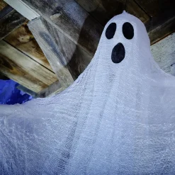 Décoration Halloween XL fantôme blanc à suspendre < Gifi New