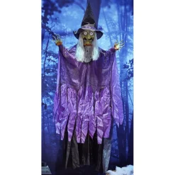 Décoration Halloween XL sorcière à suspendre 183x120xH112cm
