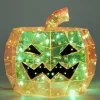 Décoration lumineuse Halloween LED USB tête de citrouille Ø20xH17cm < Gifi Clearance