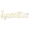 Décoration lumineuse Joyeuses fêtes 144 LED blanc chaud L98xH26cm < Gifi Hot