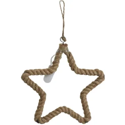 Décoration lumineuse à suspendre corde 15 LED