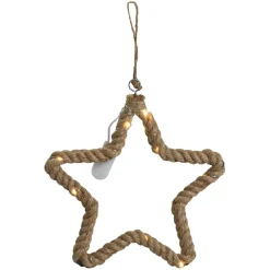 Décoration lumineuse à suspendre corde 15 LED