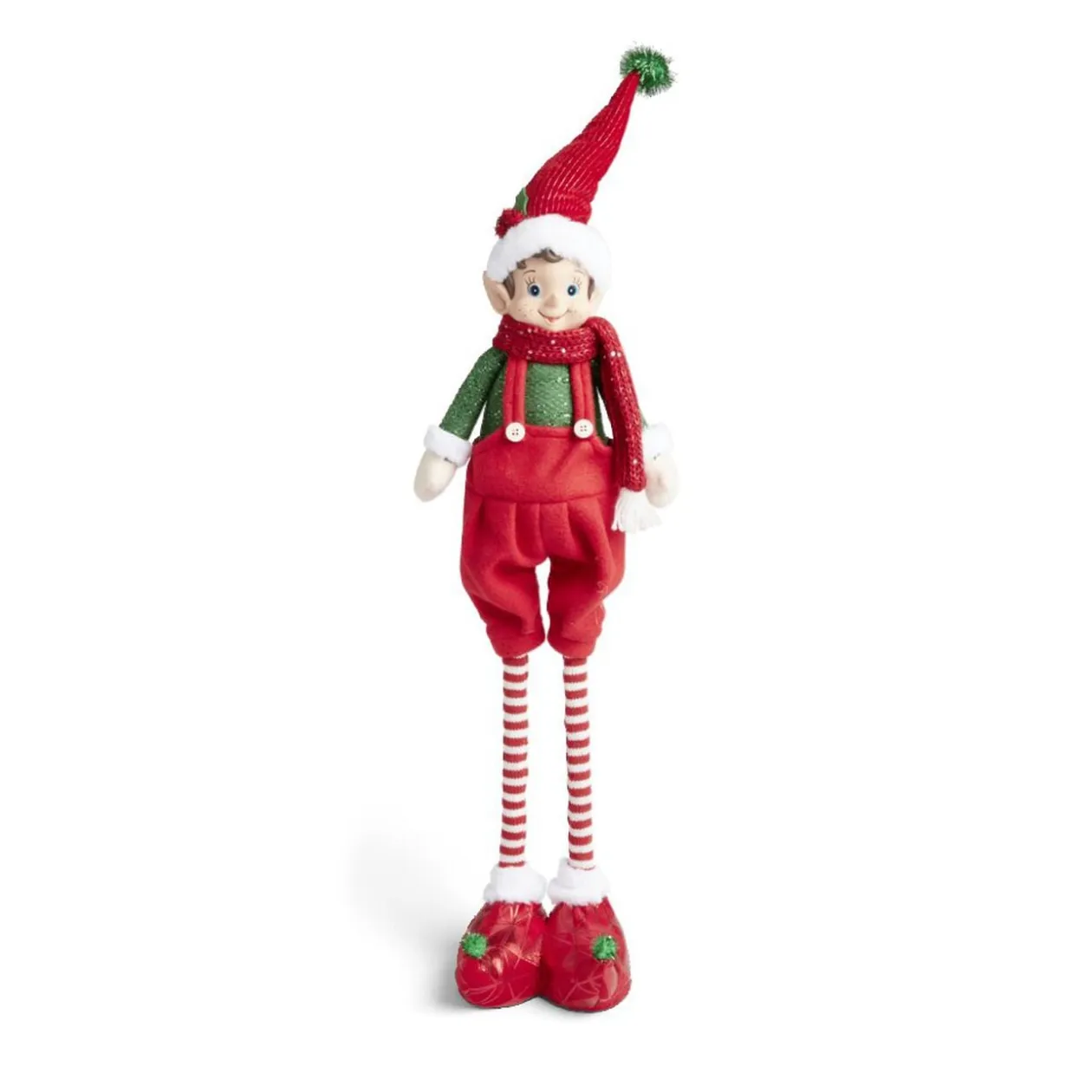 Décoration lutin farceur jambes extensibles H80cm