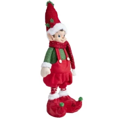 Décoration lutin farceur jambes extensibles H80cm