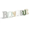 Décoration mot BONHEUR en bois L49xH14cm < Gifi Online