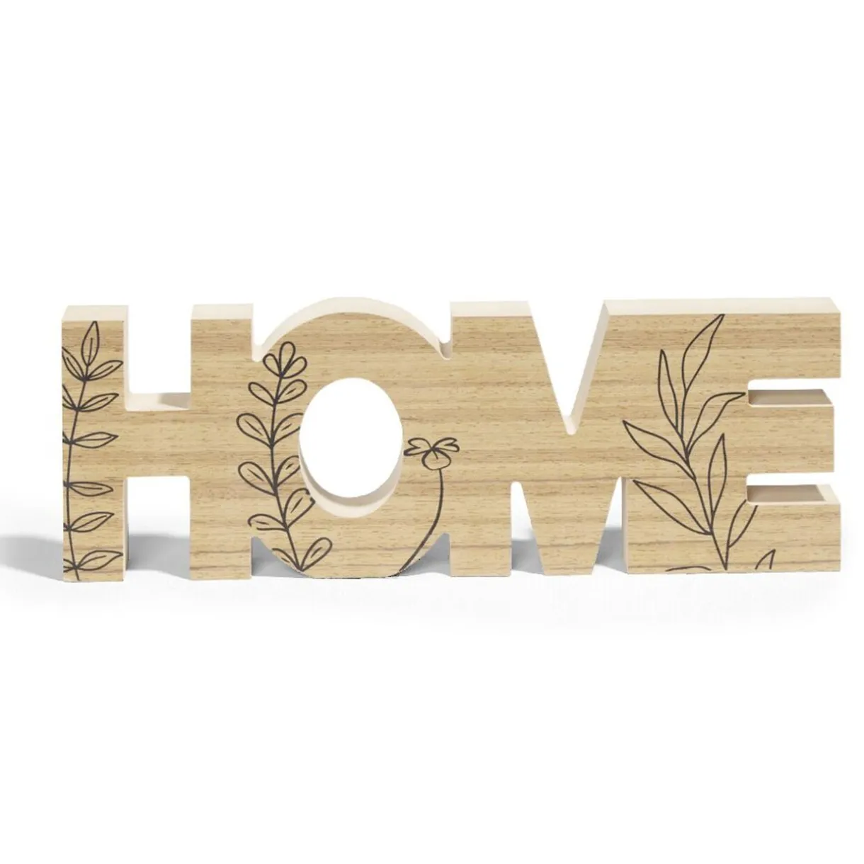 Décoration mot HOME en bois L49xH14cm < Gifi Sale