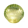 Décoration à poser coquillage LED en verre 7x4,5xH6,5cm (3 modèles) < Gifi Discount
