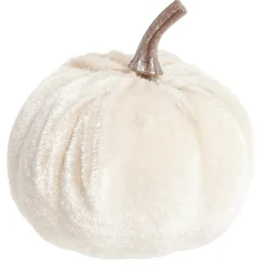 Décoration à poser forme citrouille velours 4 pièces Ø7,5xH6,5cm < Gifi Sale