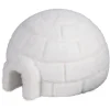 Décoration à poser igloo feutrine L15X12XH17 cm blanc < Gifi