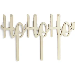 Décoration pour gâteau de Noël en bois (4 modèles) < Gifi Discount
