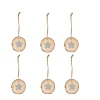Décoration rondin de bois Noël x6 < Gifi Hot